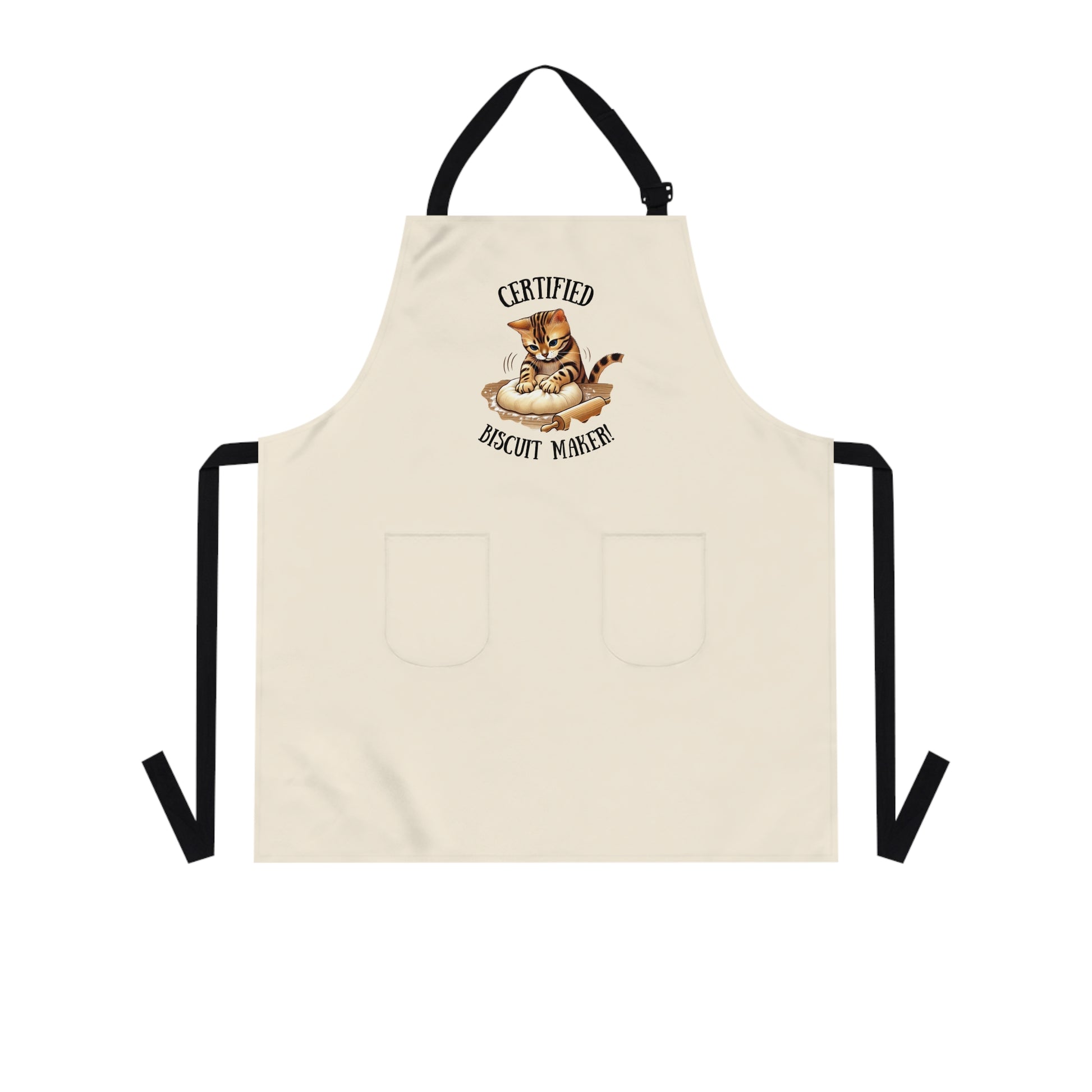 Certified Biscuit Maker Apron, Funny Cooking Gift, Kitchen Chef Apron, Perfect for Baking Lovers, Culinary Gift for Home Cooks